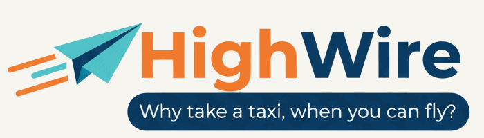 HighWire &mdash; why take a taxi, when you can fly?